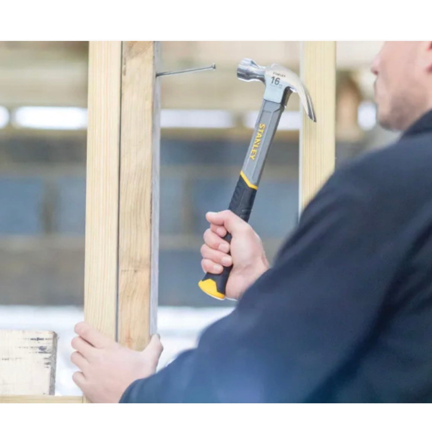 Stanley Curved Claw Hammer Fibreglass - 16oz