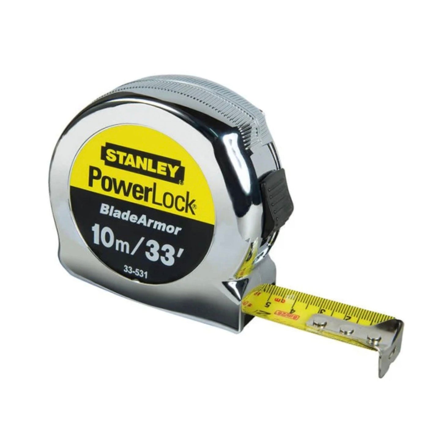 Stanley Powerlock Rule Tape Meaure - 10m/33ft - Transtools Online