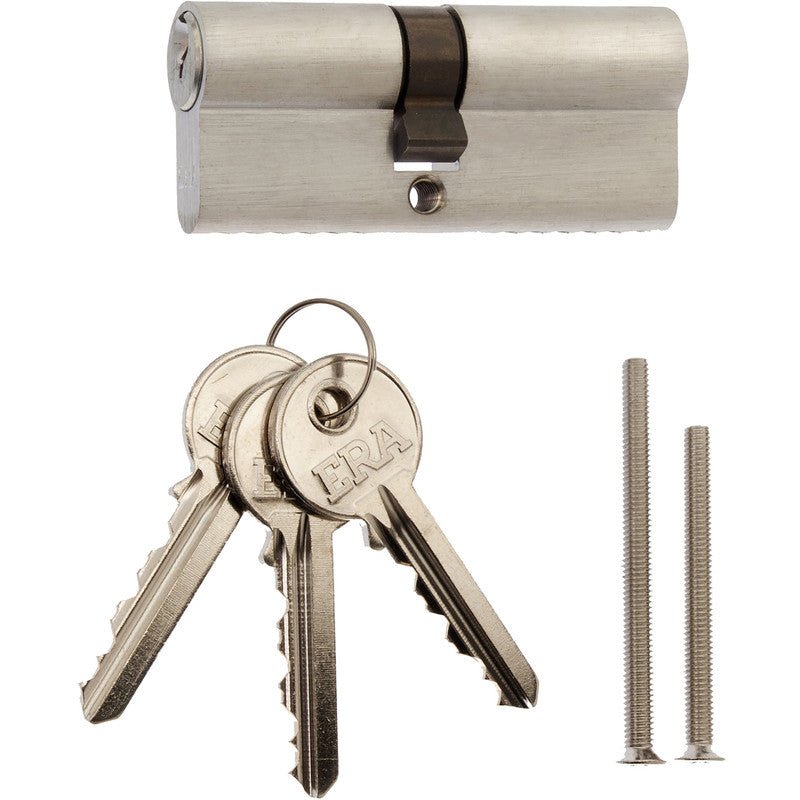STERLING EPN4045 EURO CYLINDER NICKEL 40MM X 45MM - 3 KEYS - Transtools Online