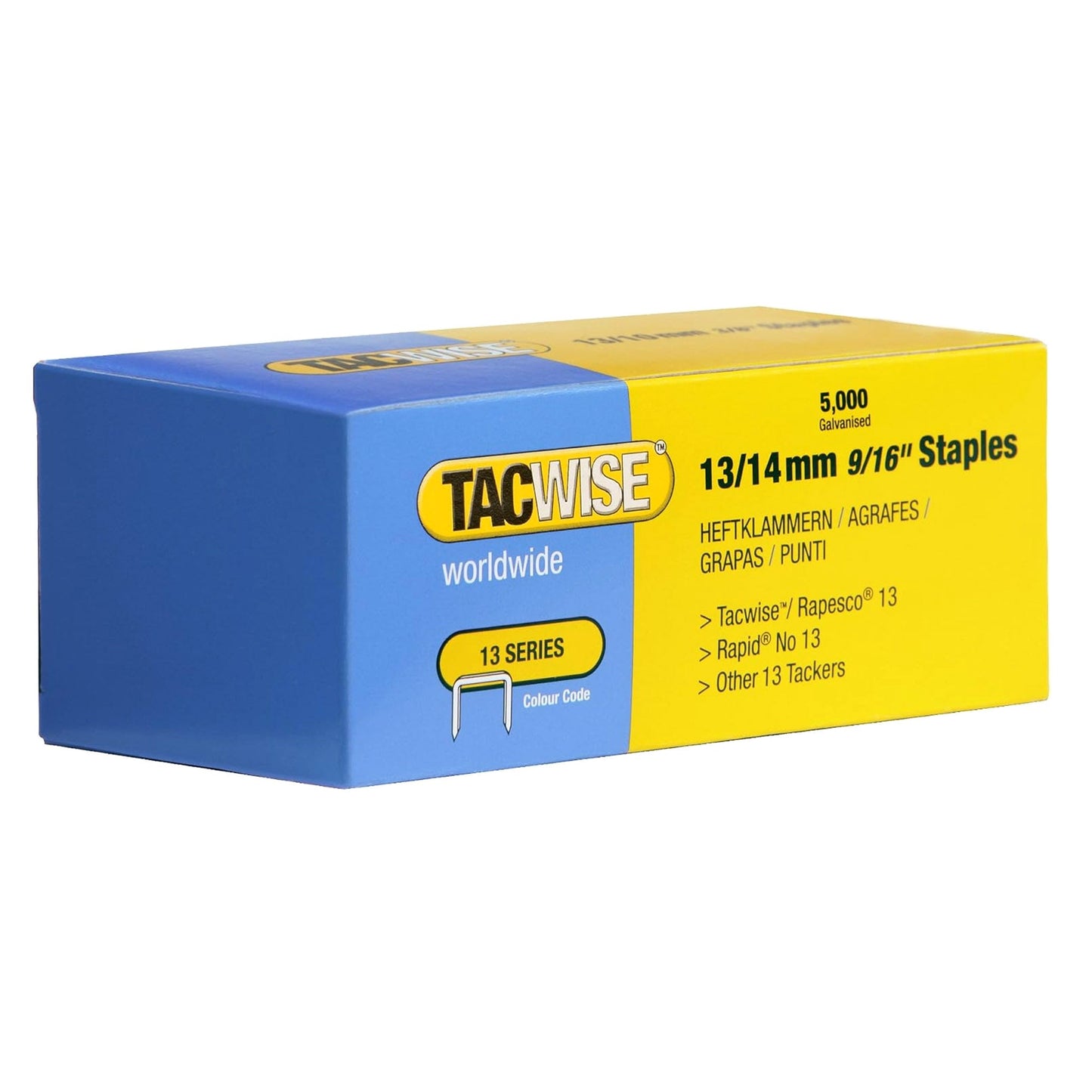 Tacwise Type 13 Series Staples 4mm - 14mm