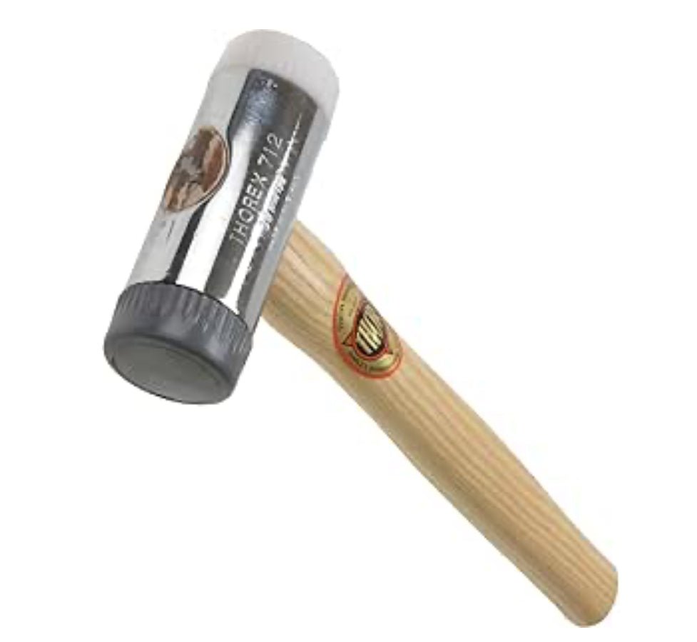 THOR WOODEN NYLON SOFT HARD HAMMER 38MM - 650 GRAM - Transtools Online