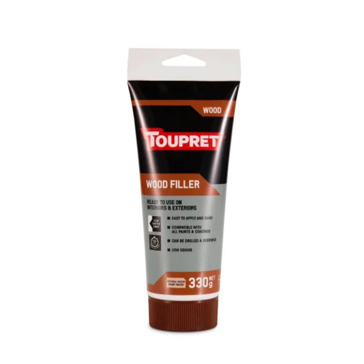 Toupret Interior And Exterior Wood Filler - 330gm - Transtools Online