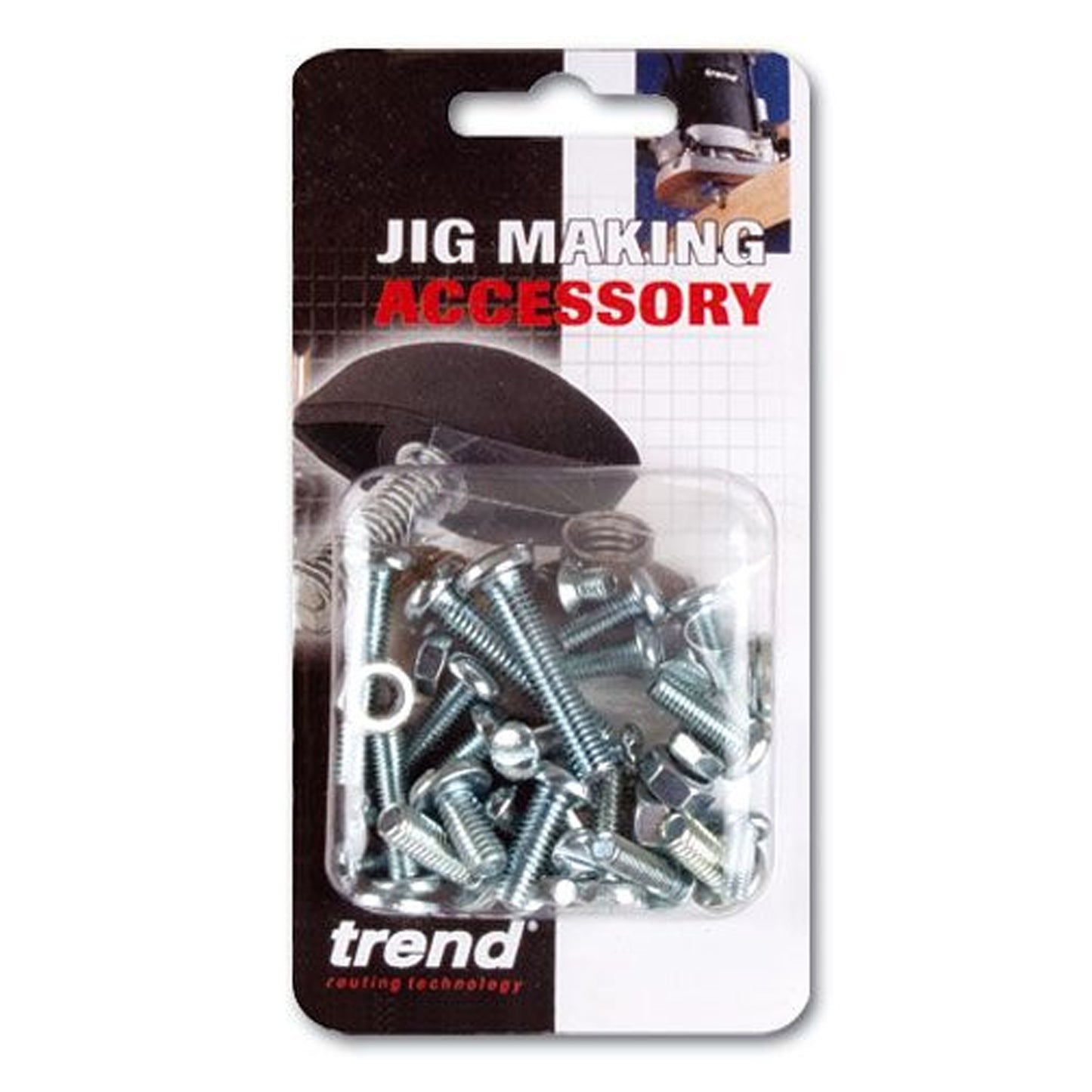 Trend Fixing Kit for Router Tables CSK Screws Varied Lengths FIX/KIT/2 in Retails Packaging