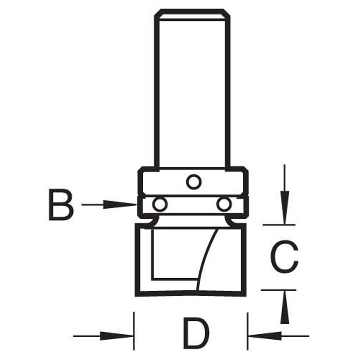Trend Guided Housing Router Cutter Size Guide