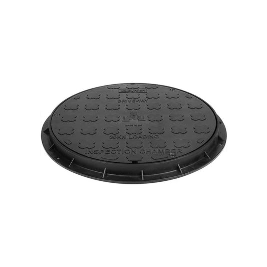 Underground Plastic Cover And Frame - 470mm - Transtools Online