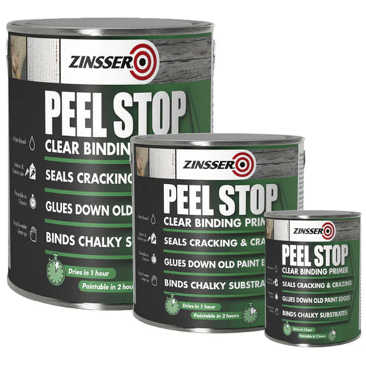Zinsser Peel Stop Clear Binding Primer Paint - Transtools Online