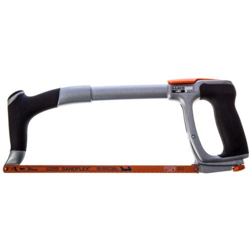 Bahco Hacksaw Ergo Handle with Bi - Metal 24 TPI Sandflex Blade 12in 300mm 325 - Transtools Online