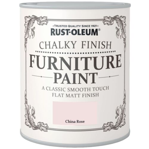 Rust - Oleum Chalky Finish Wood Furniture Paint Smooth Matt Coating Water Based - Transtools Online