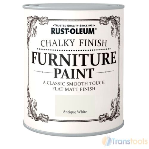 Rust - Oleum Chalky Finish Wood Furniture Paint Smooth Matt Coating Water Based - Transtools Online