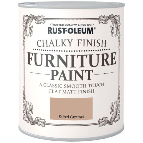 Rust - Oleum Chalky Finish Wood Furniture Paint Smooth Matt Coating Water Based - Transtools Online
