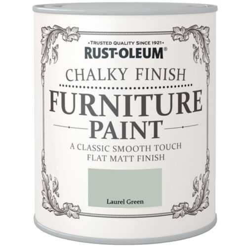 Rust - Oleum Chalky Finish Wood Furniture Paint Smooth Matt Coating Water Based - Transtools Online