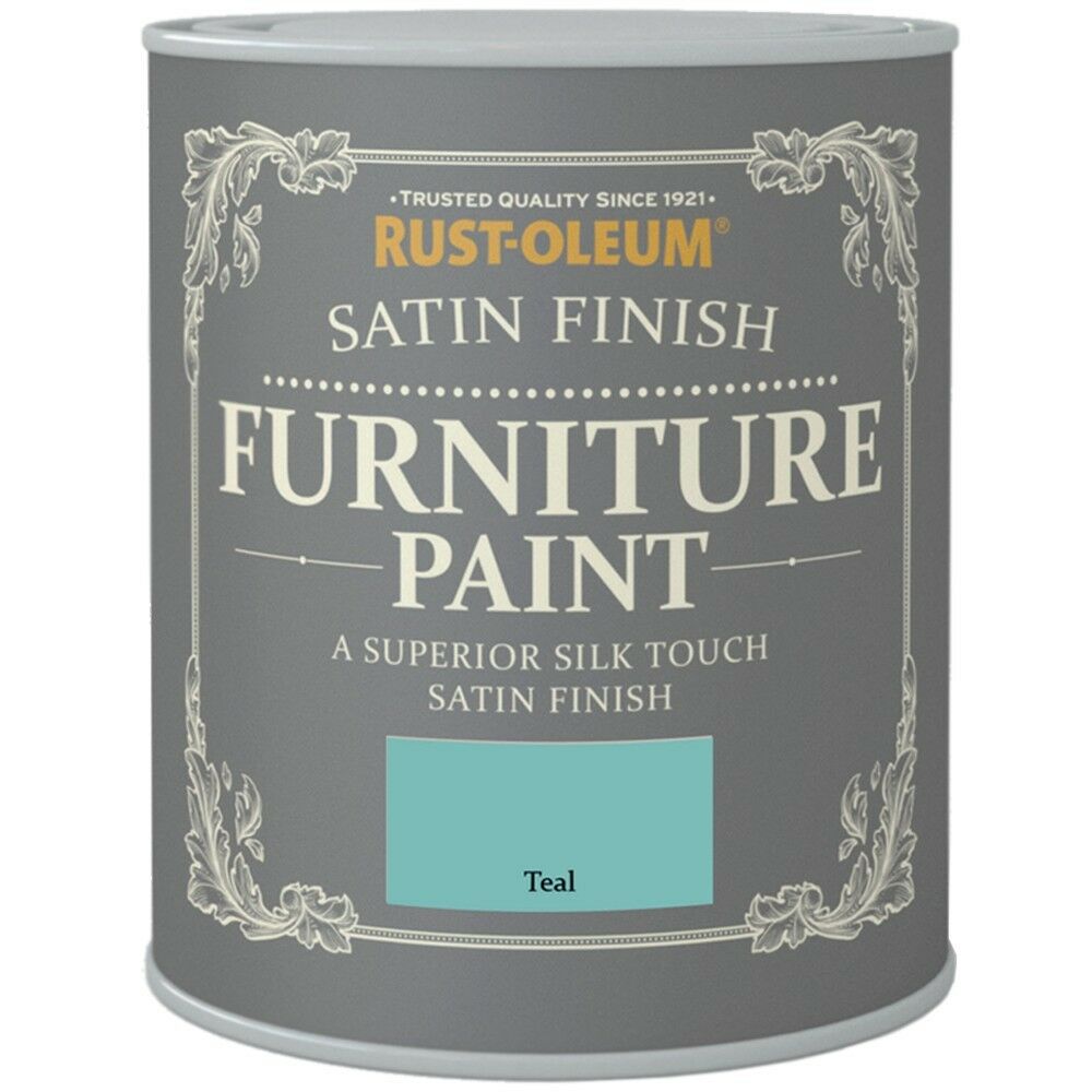 Rust - Oleum Wood Furniture Paint Superior Silk Touch Satin Finish Water Based - Transtools Online
