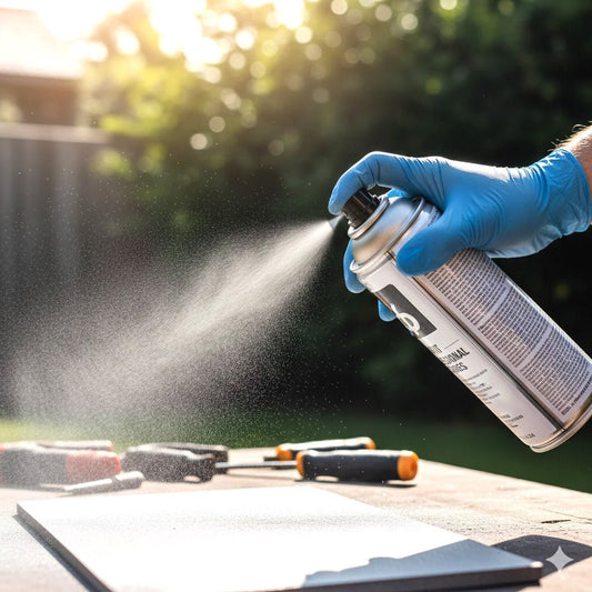 Professioanl Guide to correctly using an aerosol spray paint