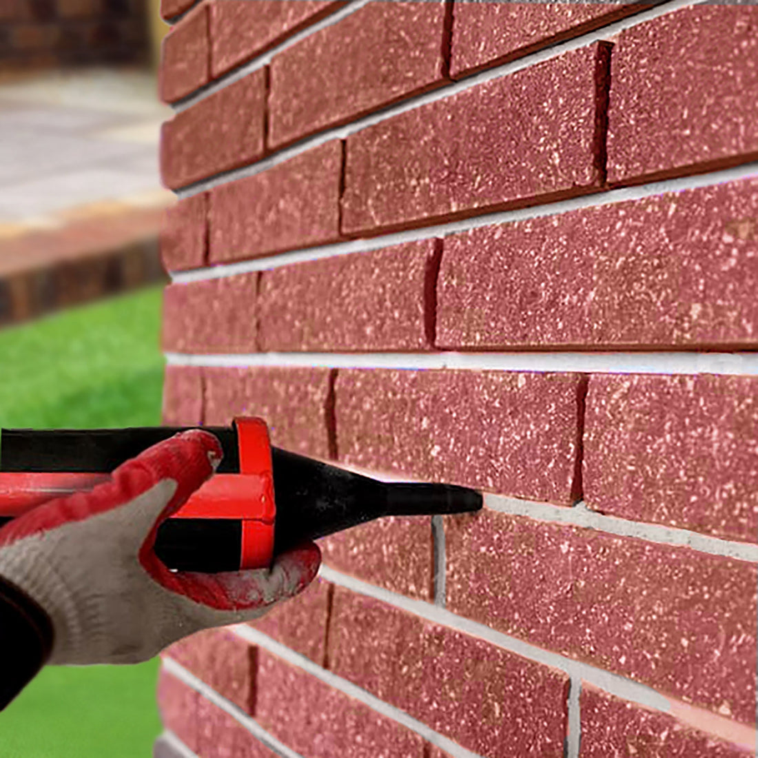 Concept Pointing and Grouting Gun in Use