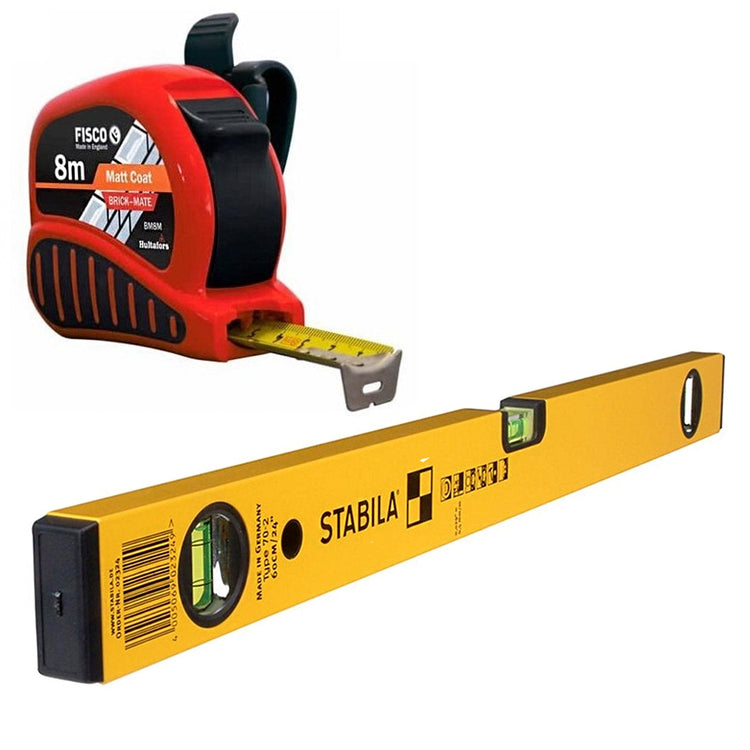 Spirit Levels and Tape Measures