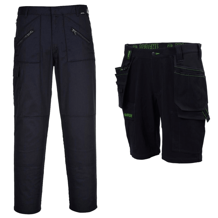Work Trousers Shorts and Joggers