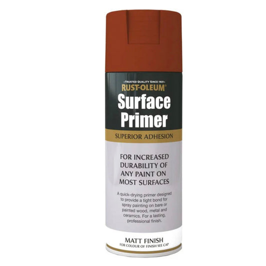 Rust-Oleum Surface Primer Spray Red Matt - 400ml