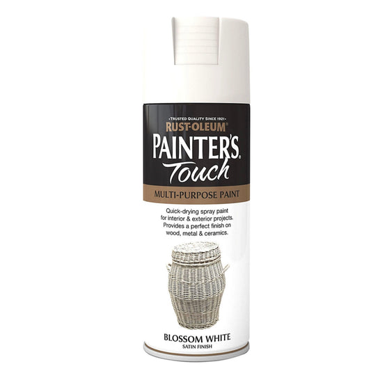 Rust-Oleum Painters Touch Multi-Purpose Spray Paint Blossom White - 400ml