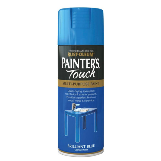 Rust-Oleum Painters Touch Multi-Purpose Spray Paint Brilliant Blue - 400ml