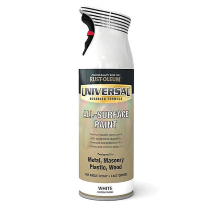 Rust-Oleum Universal Spray Paint White Gloss