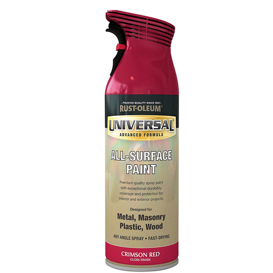 Rust-Oleum Universal Spray Paint Crimson Red - 400ml