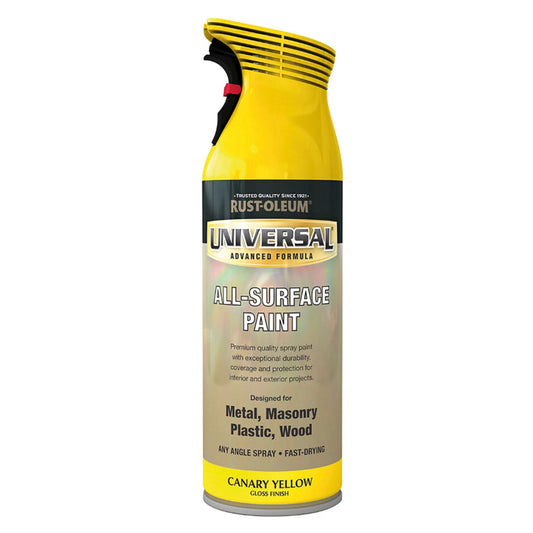Rust-Oleum Universal Spray Paint Canary Yellow - 400ml