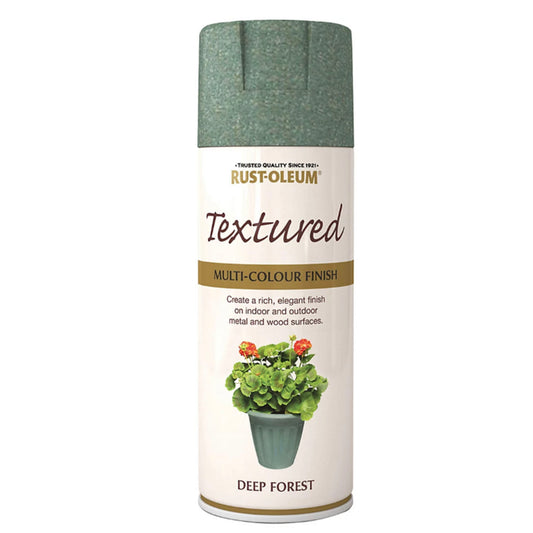 Rust-Oleum Textured Spray Paint Deep Forest - 400ml