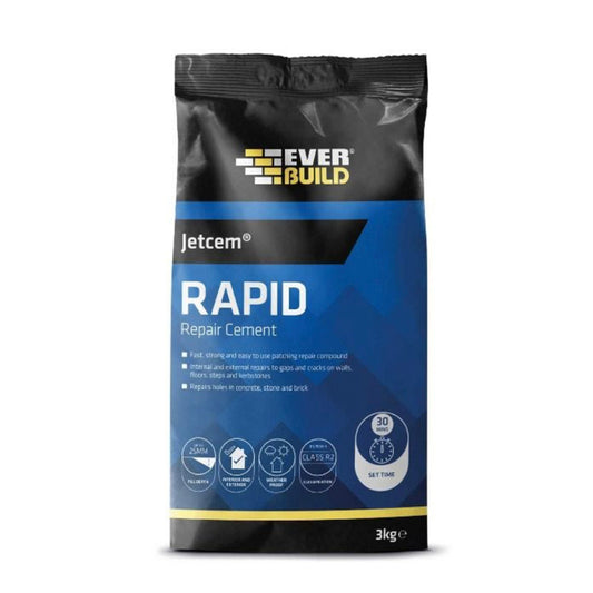 Everbuild Jetcem Rapid Repair Cement 3kg