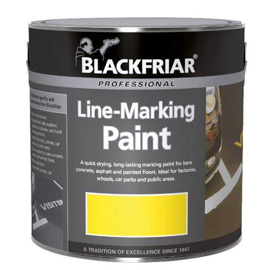 Blackfriar Line Marking Paint Yellow - 2.5 Litre