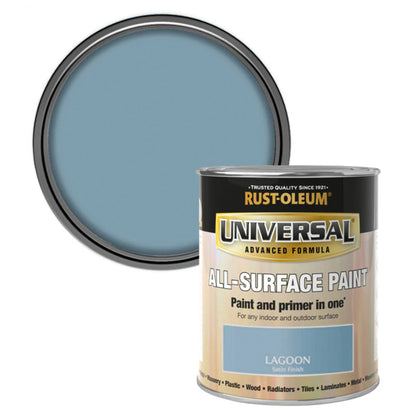 Rust-Oleum Universal All Surface Paint Lagoon - 750ml