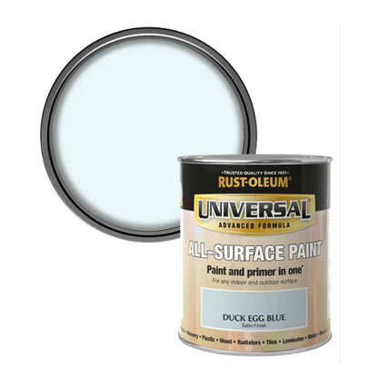 Rust-Oleum Universal All Surface Paint Duck Egg Blue - 750ml