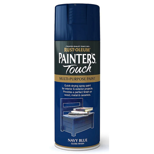 Rust-Oleum Painters Touch Multi-Purpose Spray Paint Navy Blue - 400ml