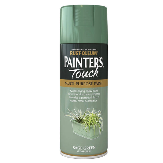 Rust-Oleum Painters Touch Multi-Purpose Spray Paint Sage Green - 400ml