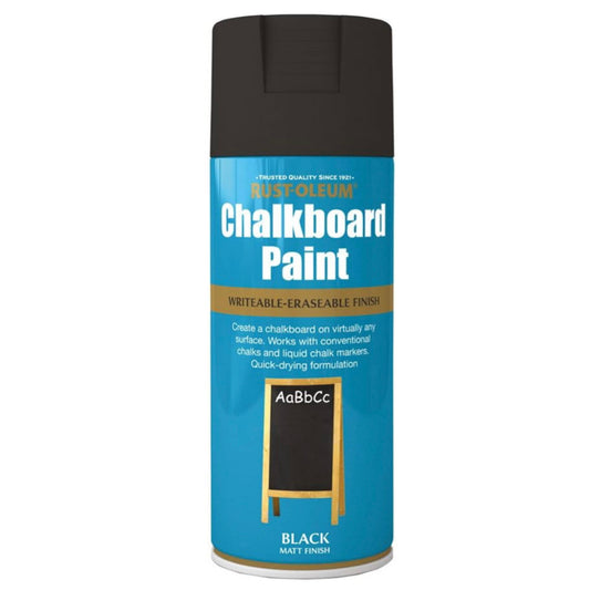Rust-Oleum Chalkboard Spray Paint Black Matt - 400ml
