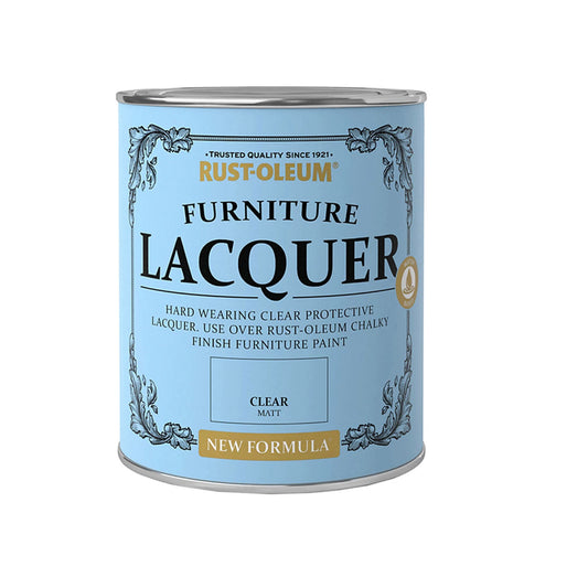 Rust-Oleum Furniture Lacquer Clear Matt - 125ml