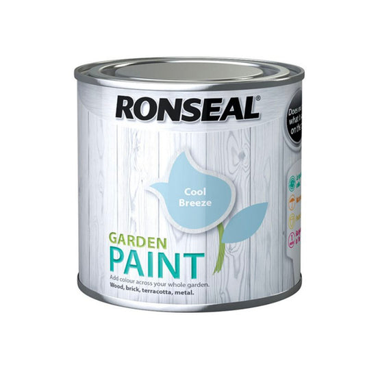 Ronseal Outdoor Garden Paint Cool Breeze - 750ml
