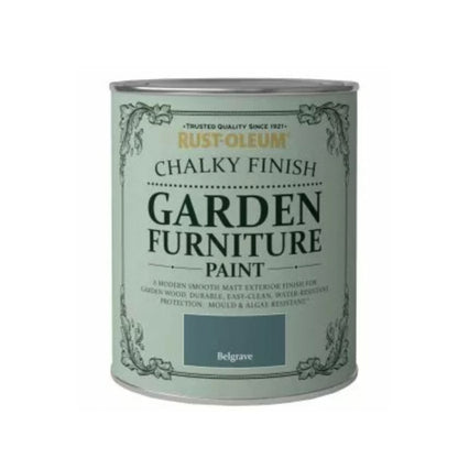 Chalky Finish Garden Furniture Waterproof Mould Resistant Spray Can Brush Paint