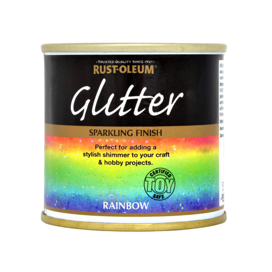 Rust-Oleum Glitter Sparkling Finish Paint Rainbow - 125ml