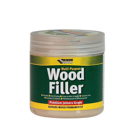 Everbuild Multi-Purpose Premium Joiners Grade Wood Filler Medium Stainable - 250ml