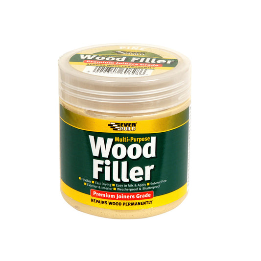 Everbuild Multi-Purpose Premium Joiners Grade Wood Filler Pine - 250ml