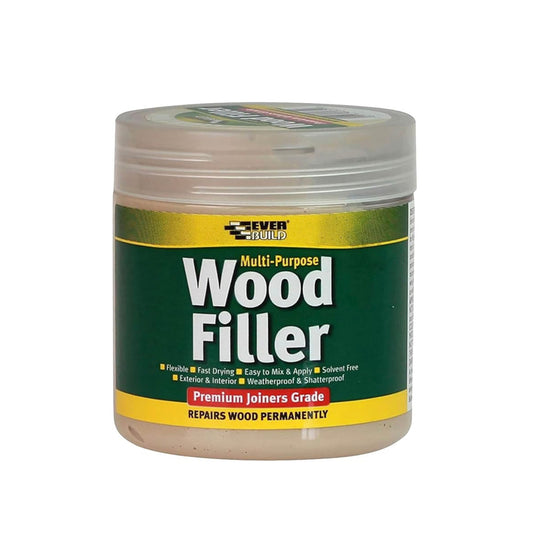 Everbuild Multi-Purpose Premium Joiners Grade Wood Filler Mahogany - 250ml