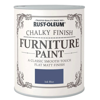 Rust - Oleum Chalky Finish Wood Furniture Paint Smooth Matt Coating Water Based