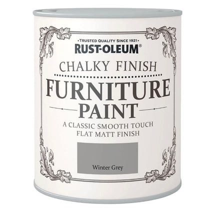 Rust - Oleum Chalky Finish Wood Furniture Paint Smooth Matt Coating Water Based