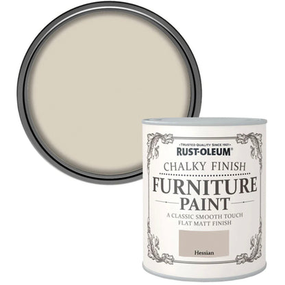 Rust - Oleum Chalky Finish Wood Furniture Paint Smooth Matt Coating Water Based