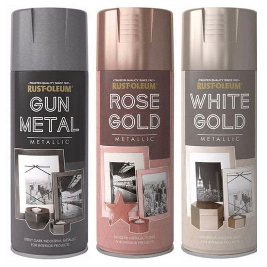 Rust-Oleum Metallic Spray Paint - 400ml