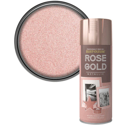 Rust-Oleum Metallic Spray Paint Rose Gold