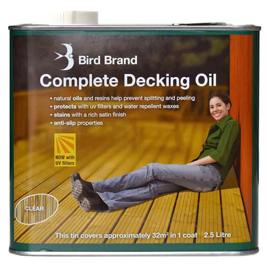 Bird Brand Complete Decking Oil - 2.5 Litre