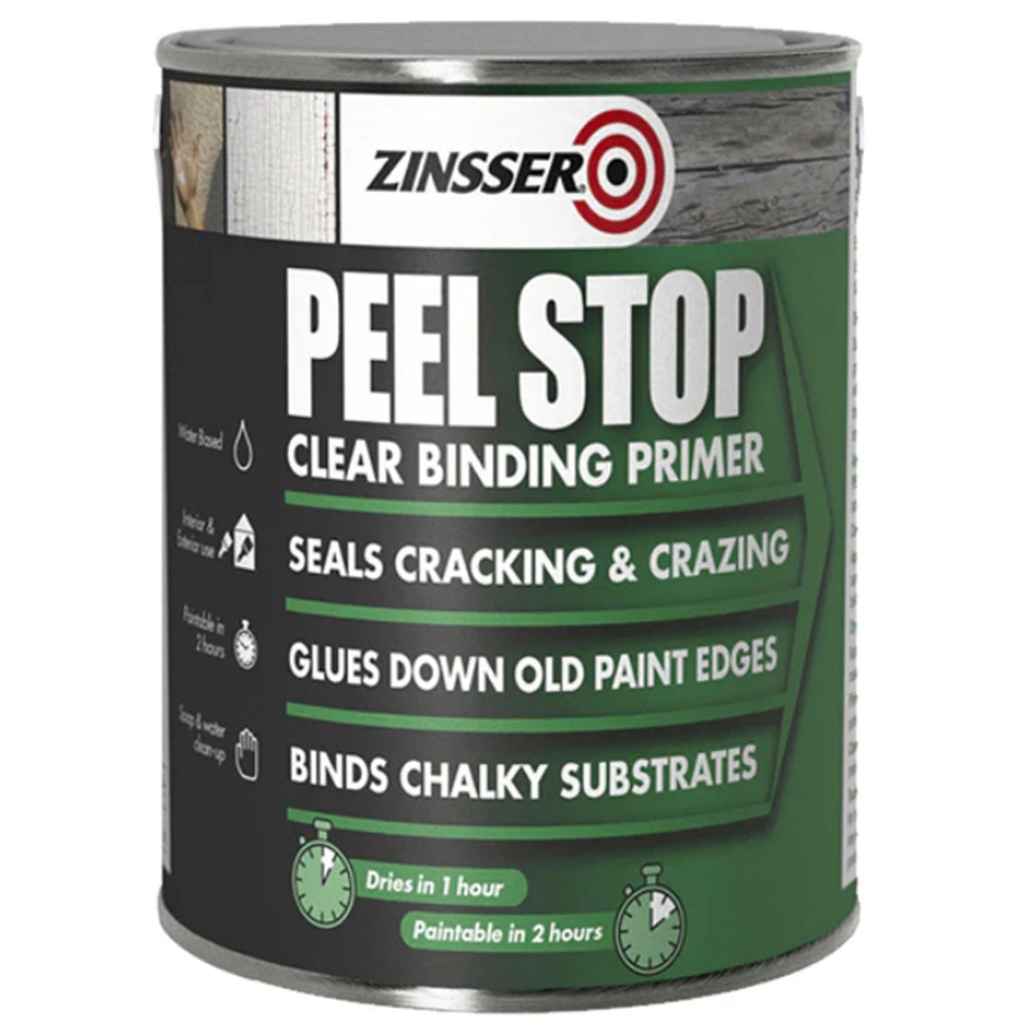 Zinsser Peel Stop Clear Binding Primer Paint