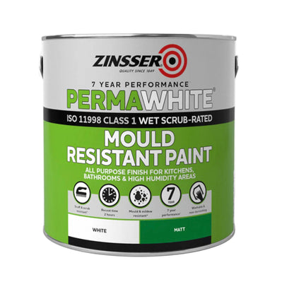 Zinsser Perma-White Interior Paint Matt 2.5 Litre