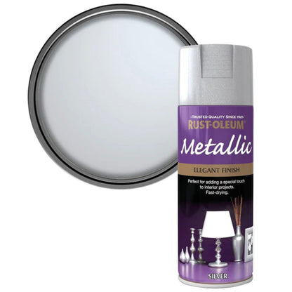 Rust-Oleum Metallic Spray Paint Silver